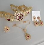 Nieuwe marokkaanse riem set te koop. Takchita beldi kaftan., Nieuw, Tailleriem, Ophalen of Verzenden, Rood