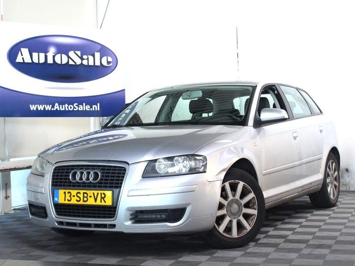 Audi A3 Sportback 1.6 FSI Attraction NAP CRUISE CLIMA LMV '0, Auto's, Audi, Bedrijf, Te koop, A3, ABS, Airbags, Airconditioning