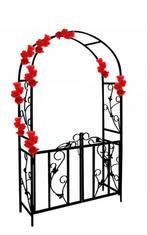 Rozenboog Zwart gratis bezorgd! Weekenddeal ?100, Tuin en Terras, Nieuw, Bdt, Sierhekwerk, Bbd