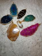 Edelstenen met wire-wrap, Ophalen of Verzenden, Gebruikt