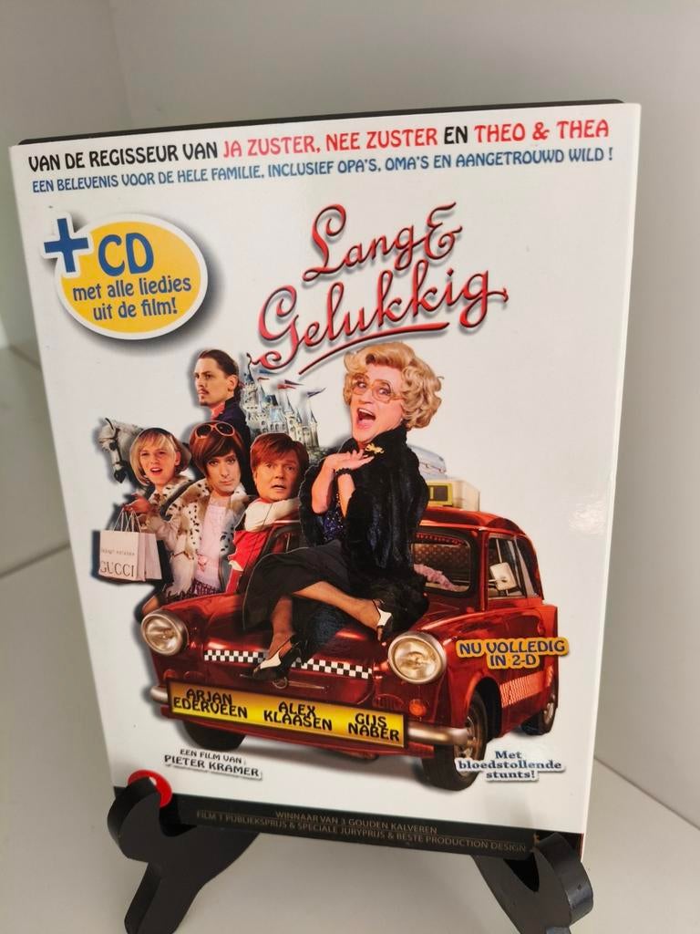 Lang & gelukkig - Arjan Ederveen DVD + CD Boxset 2010, Cd's en Dvd's, Ophalen, Alle leeftijden, Boxset, Zo goed als nieuw