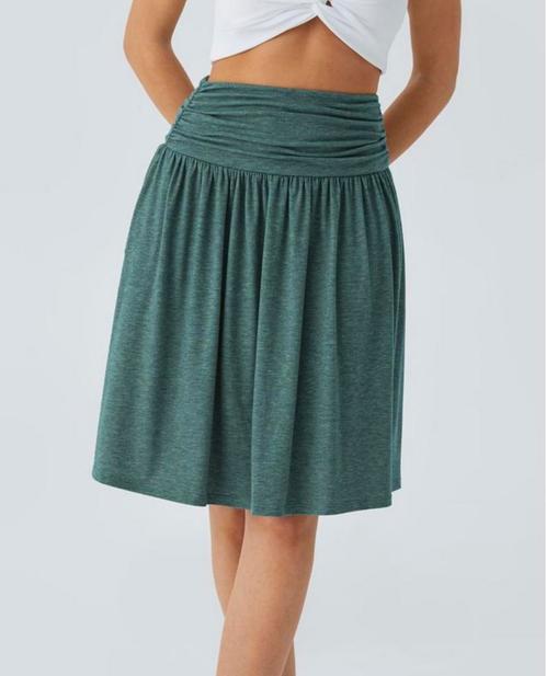 Halara Rok Jade Groen - Maat M - Nieuw, Kleding | Dames, Rokken, Nieuw, Maat 38/40 (M), Groen, Knielengte, Ophalen of Verzenden