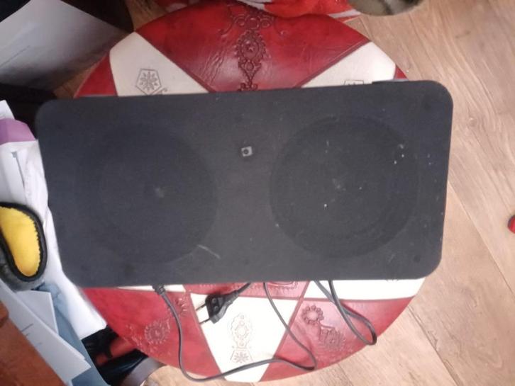 Ipod dockingstation, Audio, Tv en Foto, Luidsprekers, Zo goed als nieuw, Front, Rear of Stereo speakers, 120 watt of meer, Overige merken