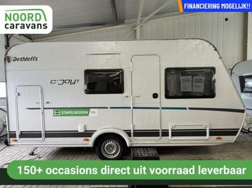 DETHLEFFS C'JOY 410 LK STAPELBED,MOVER,LUIFEL,FIETSENDRAGER beschikbaar voor biedingen