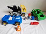 Duplo beginnend Toolo 3 auto's met schroevendraaier, Kinderen en Baby's, Speelgoed | Duplo en Lego, Ophalen of Verzenden, Gebruikt