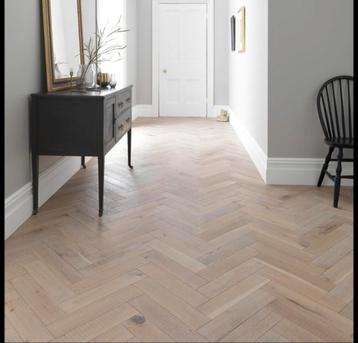 EIKEN VISGRAAT PARKET KANT EN KLAAR GEOLIED beschikbaar voor biedingen