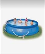 Intex easy set zwembad 457 x 107, 300 cm of meer, 200 tot 400 cm, Rond, Opzetzwembad