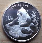 China, Panda 1998 - 1 Oz. puur zilver, Postzegels en Munten, Munten | Azië, Oost-Azië, Zilver, Ophalen of Verzenden, Losse munt