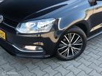 Volkswagen Polo 5Drs 1.0 Allstar Clima Stoelverwarming Donke, Auto's, Volkswagen, Stof, Zwart, Bedrijf, Handgeschakeld