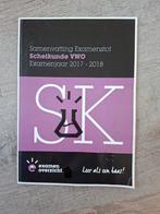 Samenvatting Scheikunde VWO Examenstof 2017-2018, Onbekend, VWO, Scheikunde, Ophalen of Verzenden