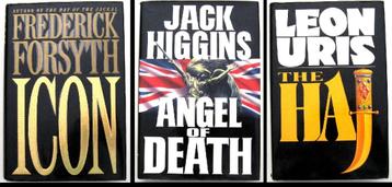 Forsyth, Higgins, Uris Icon, Angel of Death, The Haj beschikbaar voor biedingen