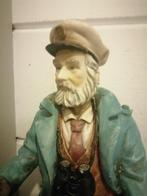 2 PRACHTIGE OUDE MARITIEME BEELDEN ALS SET TE KOOP 40+30 CM, Gebruikt, Overige typen, Ophalen of Verzenden, X