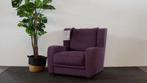 Comfortabele paarse fauteuil, Ophalen, Klassiek, robuust, modern, Nieuw, 75 tot 100 cm