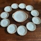 🍰Brocante: Porseleinen taartservies - Edelstein🏷️€0,95-, Huis en Inrichting, Keuken | Servies, Gebruikt, Ophalen of Verzenden
