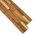 Wandbekleding Set Teak Hardhout per 1 m2 UITVERKOOP!, Planken, Nieuw, Ophalen of Verzenden, Hardhout