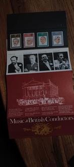 Mooie zegels: Britse dirigenten, Ophalen of Verzenden