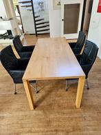 tafel + stoelen, Ophalen, Gebruikt, 200 cm of meer, 50 tot 100 cm