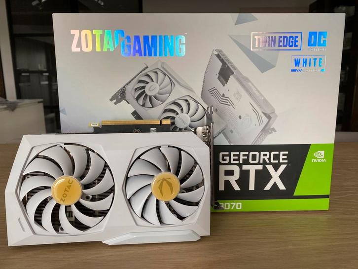 Zotac Gaming GeForce RTX 3070, Computers en Software, Videokaarten, Zo goed als nieuw, Nvidia, PCI-Express 4.0, GDDR6, DisplayPort