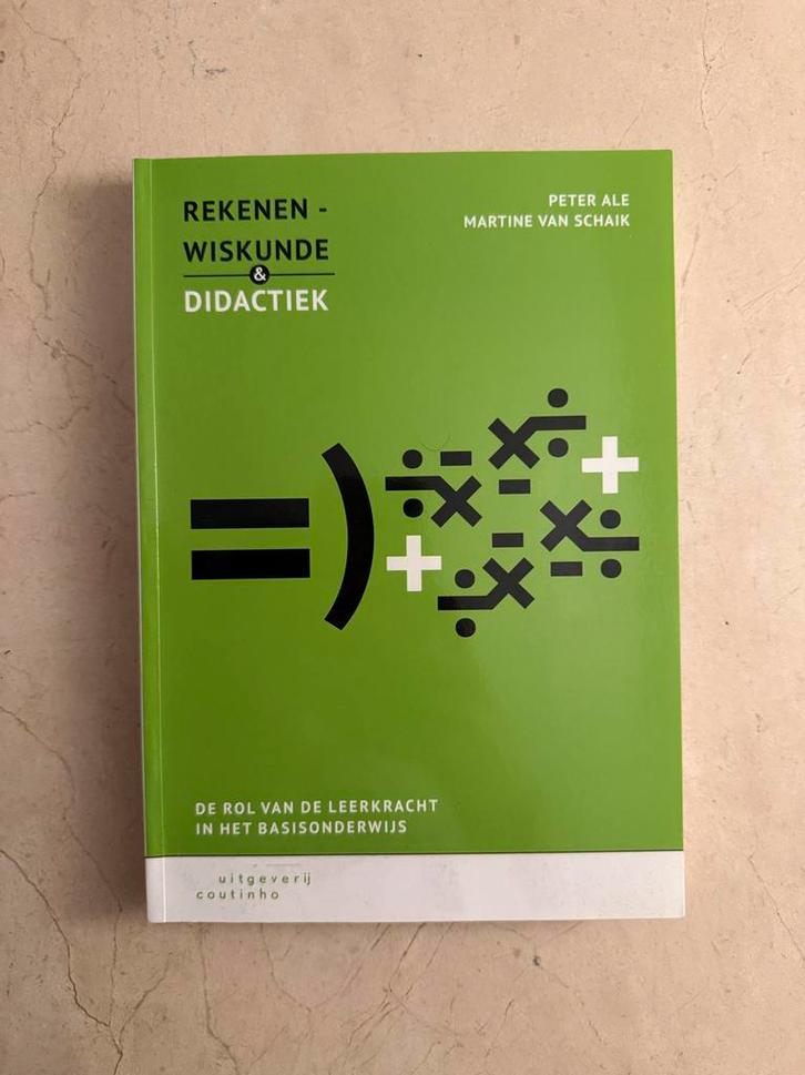 Rekenen-Wiskunde Didactiek Pabo - Ale & van Schaik, Boeken, Studieboeken en Cursussen, Zo goed als nieuw, HBO, Beta, Ophalen of Verzenden