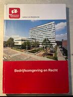 Bedrijfsomgeving en Recht - Hogeschool Rotterdam, Boeken, Studieboeken en Cursussen, Ophalen of Verzenden, Gelezen, HBO