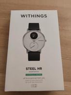 Withings Steel HR Smartwatch - Nieuwstaat!, Withings, Zwart, Ophalen of Verzenden, Zo goed als nieuw