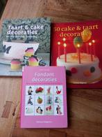 boeken,taart,cake,decoraties,fondant,themataart, Ophalen of Verzenden, Zo goed als nieuw, Taart, Gebak en Desserts