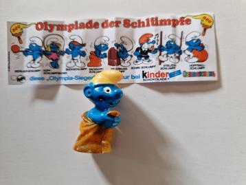 Zeldzame Ferrero Zakloop Smurf - Peyo 1983 EL 1  beschikbaar voor biedingen