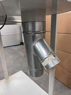 Mobiele Stof Afzuiger met verdeelstuk (150 naar 80 en120 mm, Ophalen, DC dustcollector, Jos@verheulmachinetechniek.com, Onbekend