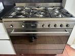 Fornuis - merk SMEG - 5 pitten en oven, Ophalen, Gebruikt, 60 cm of meer, Gas