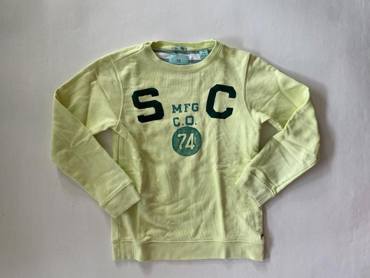 Stoere Scotch & Soda trui (128), Kinderen en Baby's, Kinderkleding | Maat 128, Gebruikt, Jongen, Trui of Vest, Ophalen of Verzenden