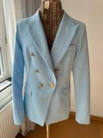 Attentif lichtblauw kolbert, Kleding | Dames, Jasjes, Kostuums en Pakken, Maat 38/40 (M), Blauw, Ophalen of Verzenden, Zo goed als nieuw