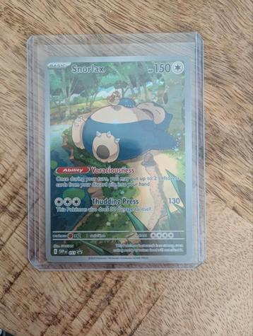 Snorlax 051 Pokemon kaart beschikbaar voor biedingen