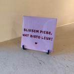 Fries Tegeltje - Bliksem Piebe - 10x10 cm, Huis en Inrichting, Ophalen of Verzenden, Nieuw