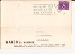 NIJMEGEN 1964 WANCO nv Triplex Board enz Hertogstr 37-39, Verzenden, 1960 tot 1980, Gelopen, Gelderland