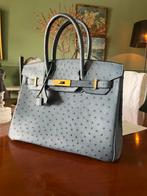 Birkin 30 Struisvogel - Zo Goed Als Nieuw!, Sieraden, Tassen en Uiterlijk, Verzenden, Zo goed als nieuw, Overige kleuren, Handtas