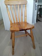 Grenenhout stoel, Ophalen, Gebruikt, Hout, Eén