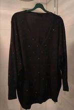 Zwart dun truitje van ms mode, 3xl/54, Ophalen of Verzenden, Zo goed als nieuw, Zwart, Trui of Vest