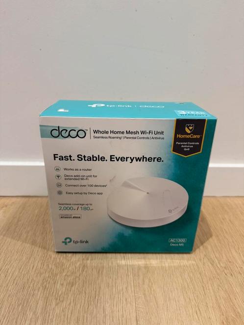 TP‑Link Deco M5 Mesh Wi‑Fi unit – dual‑band AC1300, Computers en Software, WiFi-versterkers, Gebruikt, Ophalen of Verzenden