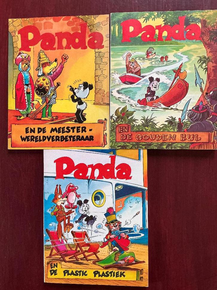 Panda, Boeken, Stripboeken, Zo goed als nieuw, Meerdere stripboeken, Ophalen of Verzenden
