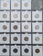 Wilhelmina complete serie stuivers 1907 - 1948, Verzenden, Koningin Wilhelmina, 5 cent, Setje