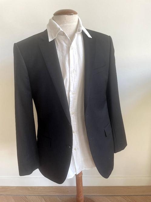 Boss: Zwart, getailleerd colbert.   Maat 48, Kleding | Heren, Kostuums en Colberts, Zo goed als nieuw, Maat 48/50 (M), Zwart, Ophalen of Verzenden