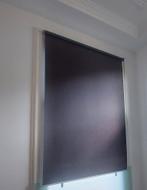 Rolgordijn, antraciet 118,5 x 197, Huis en Inrichting, Stoffering | Gordijnen en Lamellen, Ophalen, Gebruikt, 100 tot 150 cm, 150 tot 200 cm
