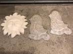 2 vogels en de zon ( tuinbeeld om op te hangen ), Tuin en Terras, Tuinbeelden, Ophalen, Gebruikt, Steen, Dierenbeeld