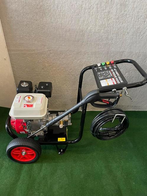 Nieuwe Huttenberg +200bar benzine hogedrukreiniger, Tuin en Terras, Hogedrukreinigers, Nieuw, Benzine, Ophalen