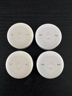 4x Fibaro rookmelders, Doe-het-zelf en Verbouw, Alarmsystemen, Ophalen of Verzenden, Gebruikt, Detector, Sensor of Melder, Rook