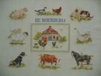 Borduurwerk "De boerderij", Ophalen of Verzenden, Gebruikt, Handborduren, Onderdeel of Toebehoren