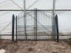 Stalen sierhekwerk met wat werk, 100 tot 150 cm, Ophalen of Verzenden, Zo goed als nieuw, IJzer