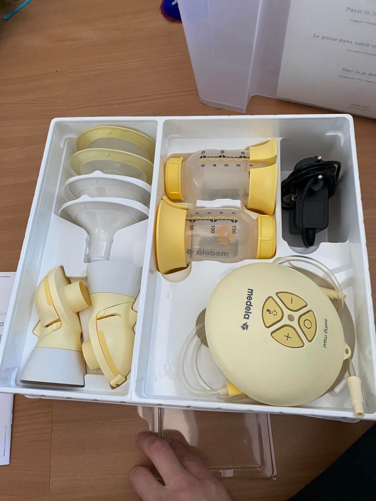 Borstkolf madela maxi fles, Ophalen, Zo goed als nieuw, Borstkolf