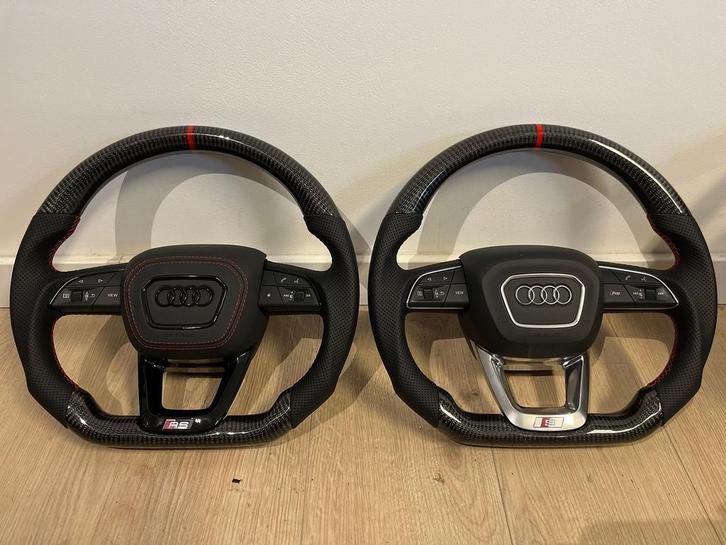 Rs3 rsq3 stuur stuurwiel Carbon A3 s3 q3, Auto-onderdelen, Besturing, Audi, Nieuw, Ophalen of Verzenden