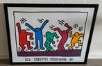 Keith Haring Five Dancing Figures Poster prof. ingelijst., Ophalen